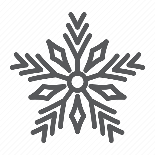 Christmas, merry, ice, snowflake, frost, cold, snow icon - Download on Iconfinder