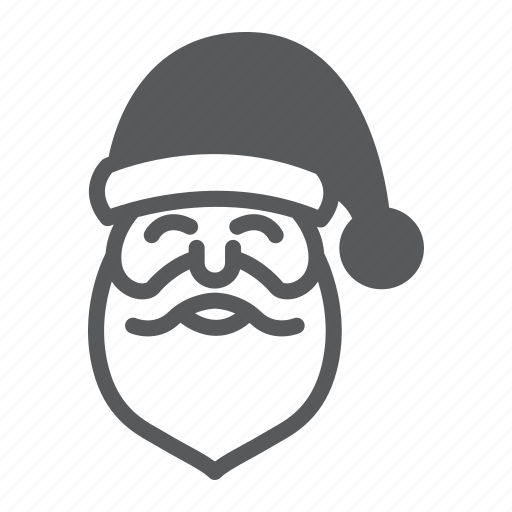 Xmas, christmas, merry, claus, head, hat, santa icon - Download on Iconfinder