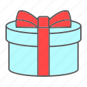 box, present, gift, christmas, birthday, package, merry