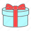 box, present, gift, christmas, birthday, package, merry 