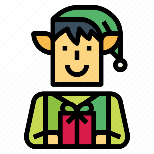 Christmas, elf, xmas, gift, elves icon - Download on Iconfinder