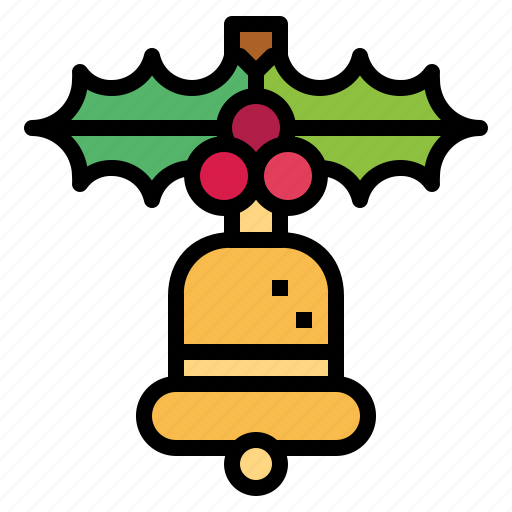 Christmas, holly, xmas, bell, ornament icon - Download on Iconfinder