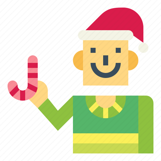 Xmas, man, hat, candy, christmas, cane icon - Download on Iconfinder