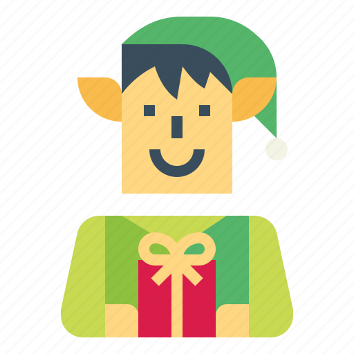 Christmas, elf, gift, elves, xmas icon - Download on Iconfinder