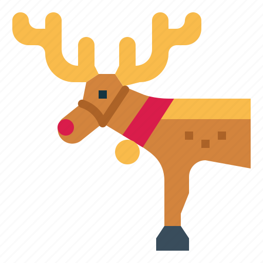 Christmas, deer, animal, wildlife, reindeer icon - Download on Iconfinder