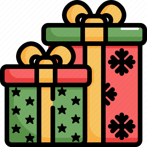 Presents, xmas, christmas, gift, present, celebration, holiday icon - Download on Iconfinder