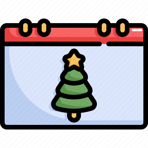 Xmas, event, calendar, date, celebration, christmas, holiday icon - Download on Iconfinder