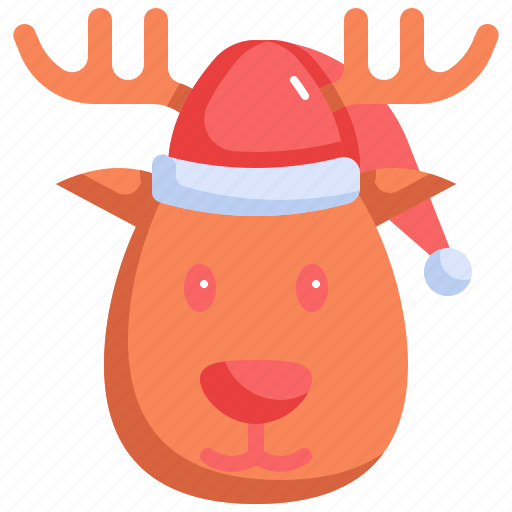 Reindeer, holiday, deer, christmas, santa claus, celebration, xmas icon - Download on Iconfinder