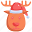 reindeer, holiday, deer, christmas, santa claus, celebration, xmas 