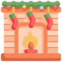 socks, holiday, christmas, chimney, celebration, fireplace, xmas