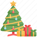 holiday, presents, christmas, tree, celebration, gift, xmas