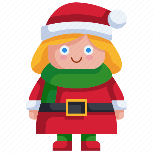 Girl, christmas, woman, winter, hat icon - Download on Iconfinder