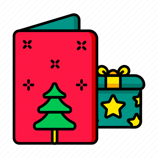 Gift, christmas mail, christmas letter, christmas, christmas card, celebration, xmas icon - Download on Iconfinder