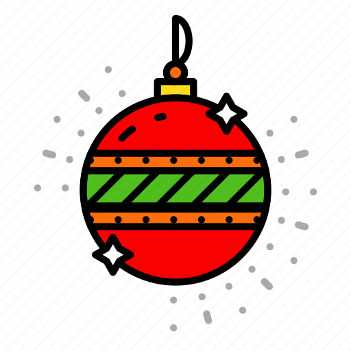 Christmas, bauble, decoration, tree, ornament, ball, holiday icon - Download on Iconfinder