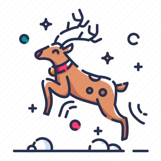 Deer, christmas icon - Download on Iconfinder on Iconfinder
