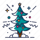 christmas, tree, winter, merry, holiday, decoration, season, xmas, december, happy, star, gift, light, bright, decor