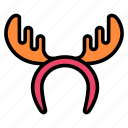 accessories, antler, deer, fashion, headband, reindeer