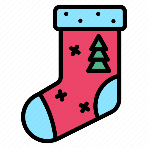 Adornment, christmas, decoration, sock icon - Download on Iconfinder