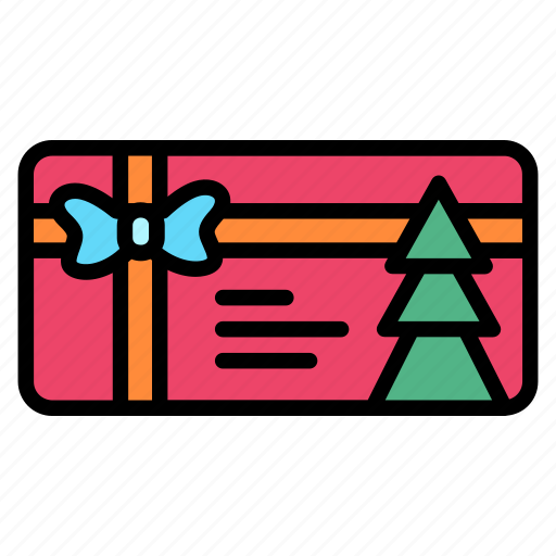 Card, christmas, gift, shopping, xmas icon - Download on Iconfinder