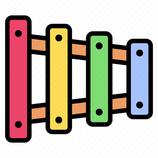 Childrens, instrument, xylophone, kids, music, toy, toys icon - Download on Iconfinder
