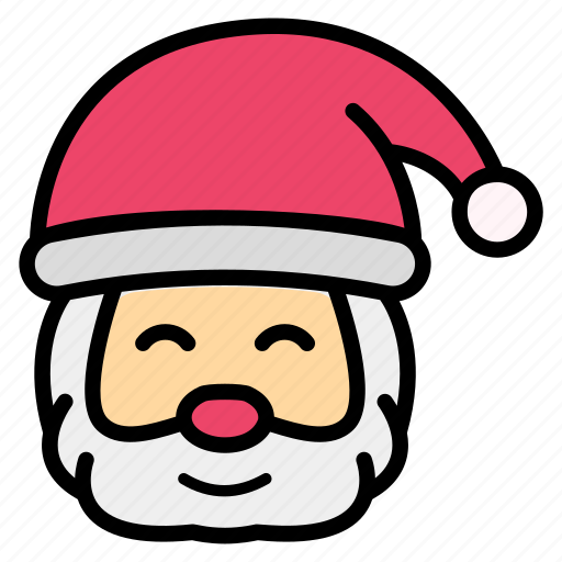 Santa, happy, claus, emoticons, christmas, xmas icon - Download on Iconfinder