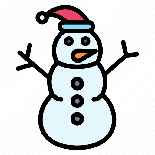 Snowman, christmas, santa, hat, winter, snow icon - Download on Iconfinder