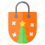 bag, christmas, shopping, xmas 