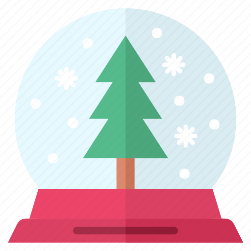 Christmas, decor, decoration, snow, snowglobe, tree icon - Download on Iconfinder