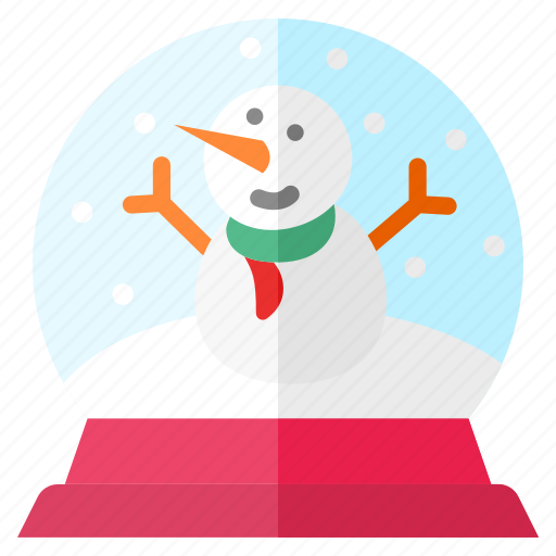 Christmas, snow, snowglobe, snowman, winter icon - Download on Iconfinder