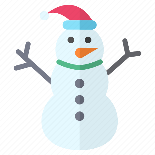 Snowman, christmas, santa, hat, winter, snow icon - Download on Iconfinder