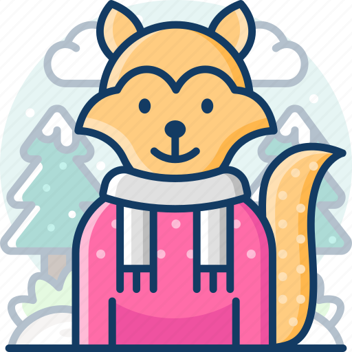 Wolf, animal, winter, christmas icon - Download on Iconfinder