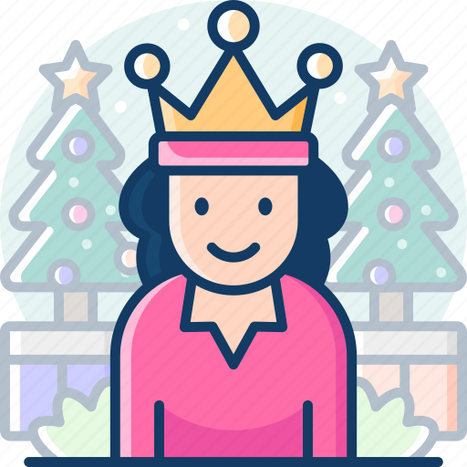 Woman, avatar, christmas icon - Download on Iconfinder