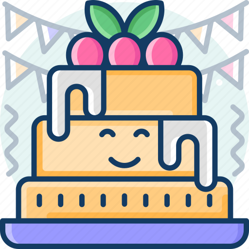 Cake, celebration, christmas, sweet icon - Download on Iconfinder