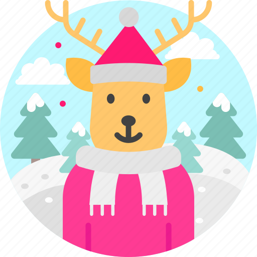 Deer, rein deer, christmas, fantasy icon - Download on Iconfinder