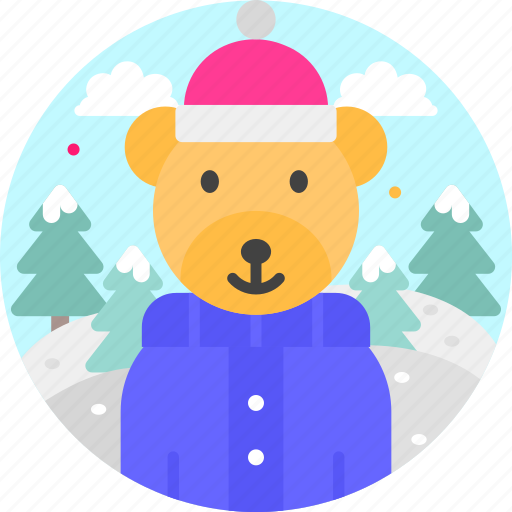 Bear, animal, celebration icon - Download on Iconfinder