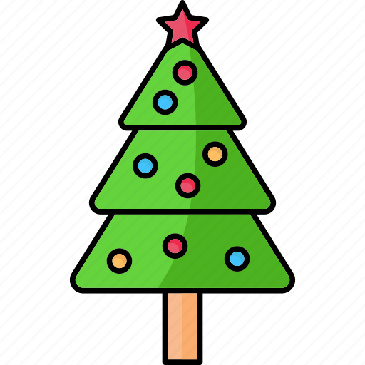 Christmas, tree, xmas, decoration icon - Download on Iconfinder
