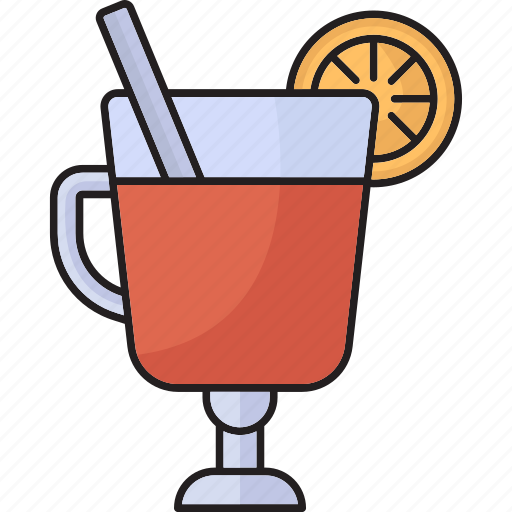 Christmas, cocktail, mulled, punch, wine icon - Download on Iconfinder
