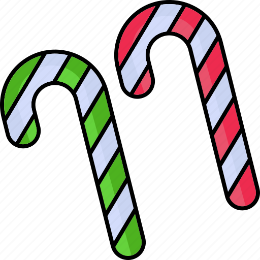 Sugar cane, candy, christmas, xmas, sweet, stick icon - Download on Iconfinder