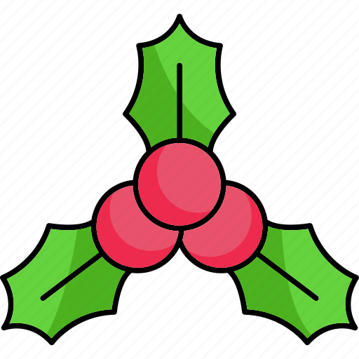 Mistletoe, christmas, holly, decoration icon - Download on Iconfinder