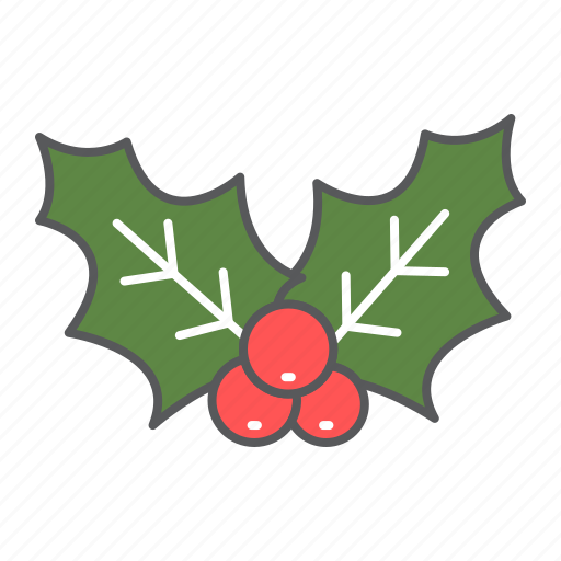 Christmas, holly, berry, holiday, decoration, leaves icon - Download on Iconfinder