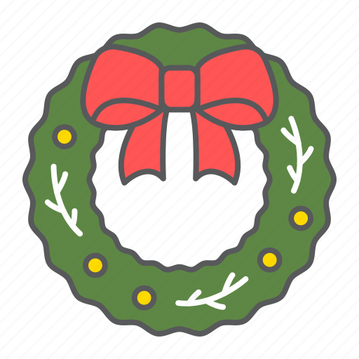Christmas, wreath, new, year, decoration, holiday, xmas icon - Download on Iconfinder