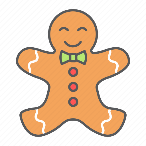 Gingerbread, man, christmas, sweet, holiday, cookie, xmas icon - Download on Iconfinder