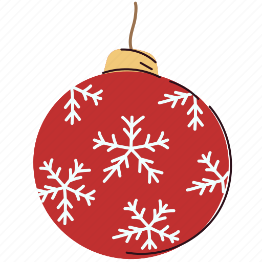 Christmas, ball, decoration, ornament, bauble, merry icon - Download on Iconfinder