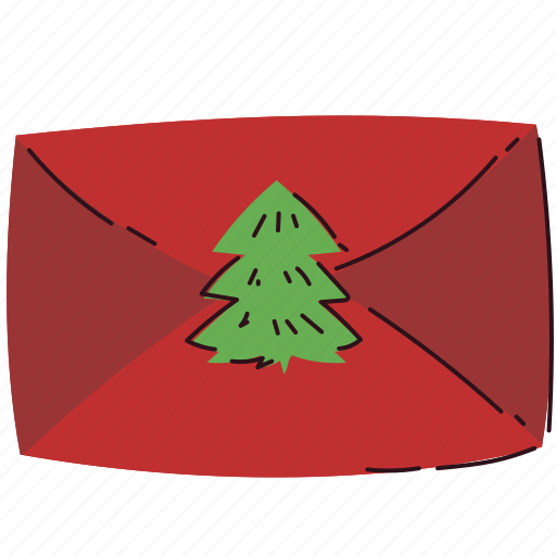 Christmas, email, mail, invitation, xmas icon - Download on Iconfinder
