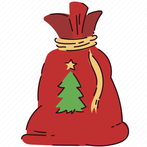 Gift, bag, christmas, santa, xmas icon - Download on Iconfinder