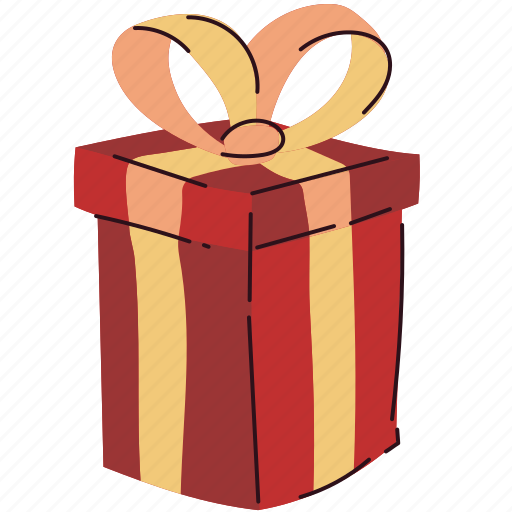 Giftbox, gift, christmas, decoration, present, birthday, party icon - Download on Iconfinder