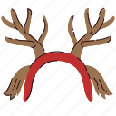 reindeer, deer, ornament, antlers, winter, cold, christmas, xmas