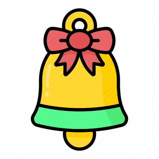 Bell, christmas, alarm, xmas, decoration icon - Download on Iconfinder
