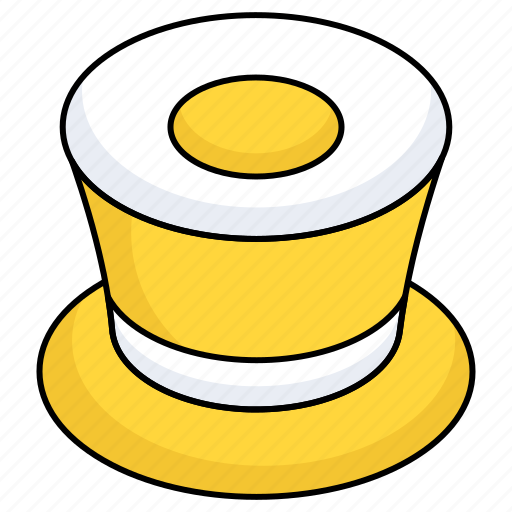 Magician hat, cap, headpiece, headwear, headgear icon - Download on Iconfinder
