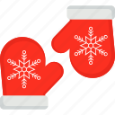 snowflake glove christmas, cold, glove, mitten, snowflake